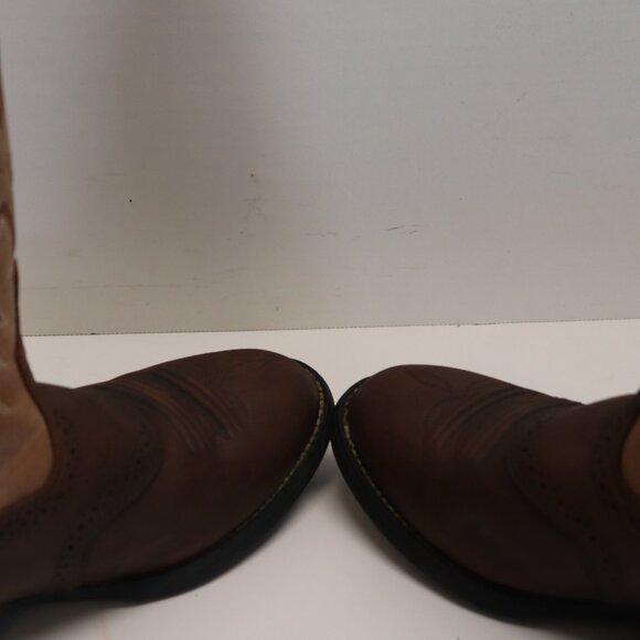 Ariat Women's Brown and Tan Cowboy Boots Size 6B - Picture 7 of 10